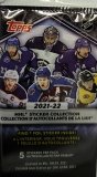 2021/22 Topps NHL Stickers - Paquets de 5 Autocollants