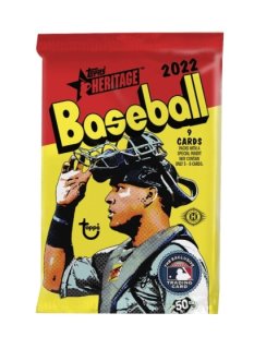 2022 Topps Heritage Baseball Hobby - Paquets