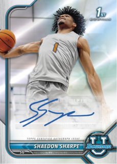 2021-22 Bowman University Basketball Hobby - Boite