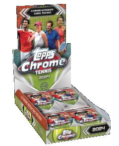 2024 Topps Chrome Tennis Hobby - Boite