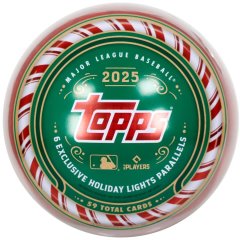 2025 Topps Holiday Baseball Tin