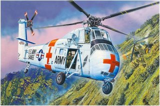 Trumpeter CH-34 US Army Rescue 1/48