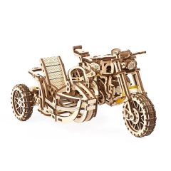 Ugears - Moto Scrambler Ugr-10 Avec/with Sidecar - 380 Pieces
