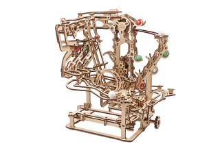 Ugears - Parcours à Billes Avec Élevateur / Marble Run Chain Hoist