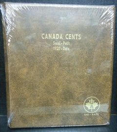 Album Unimaster Pour Les 1 Cents Canadien 1920 À  Date