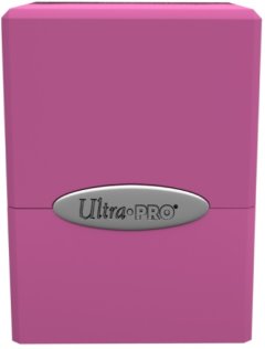 Up Deck Box/Boite de Rangement pour cartes - Satin Cube Pink / Rose