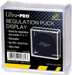 Protecteur Cubique pour Rondelle de Hockey Régulière / Regulation Puck Holder