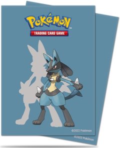 Étuis Protectrices pour Cartes Pokemon / Up D-Pro Pokemon Lucario 65ct