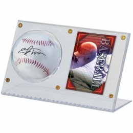 Protecteur Acrylique Pour Balle & Carte De Baseball