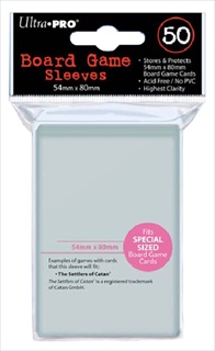 Up Board Game Sleeves Special Sized - 50 Ct - 54x80mm