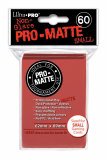 Étui À Cartes Matte - 60 Ct - Petit - Rouge/Red