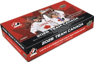 2026 Ud Team Canada Juniors Hobby - Boite