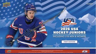2025/26 Upper Deck Team USA Juniors Hobby - Boite