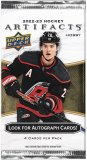 2022/23 Ud Artifacts Hockey Hobby - Paquets