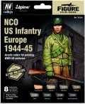Vallejo Figure Color Series - NCO US Infantry Europe 1944-45