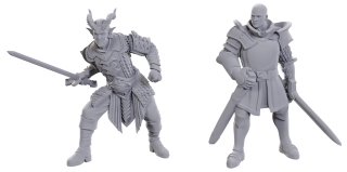 DND Unpainted Minis Special Edition Baldur Gate 3 - Ulder Ravengard & Zevlor